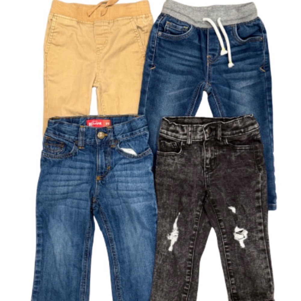 Old Navy Kids Jeans - Blue, Black, Tan